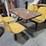 4-seater-wooden-bench-break-table,-44''-wide-image-2