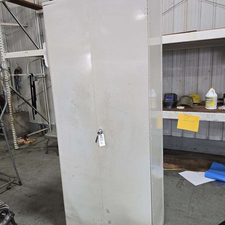 Metal Cabinet, 36'' Wide x 87'' tall, with 6 shelves