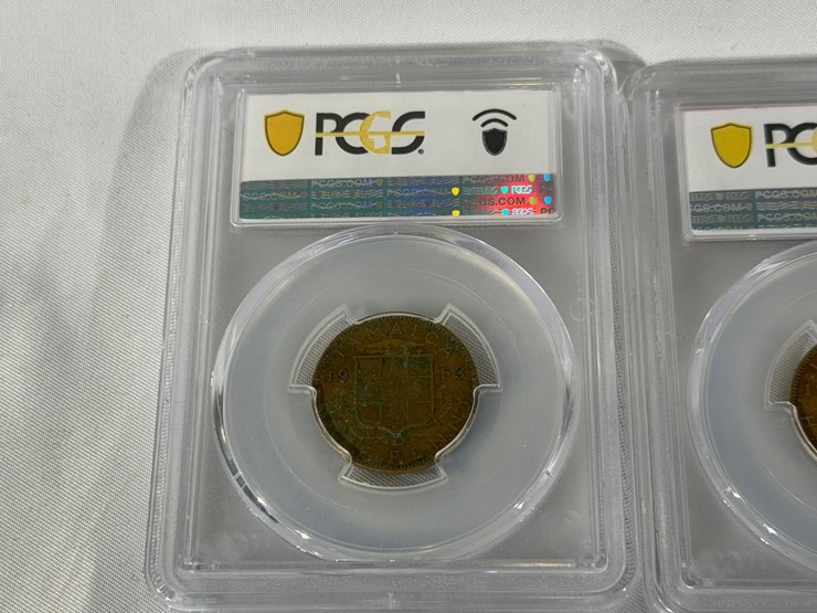 #40221-•-(4)-ground-zero-jamaican-1/2-pennies-graded-image-9