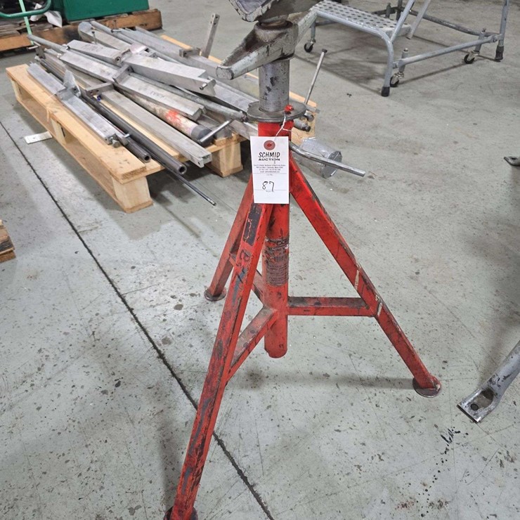 Rigid Adjustable Pipe Stand, 2500lbs