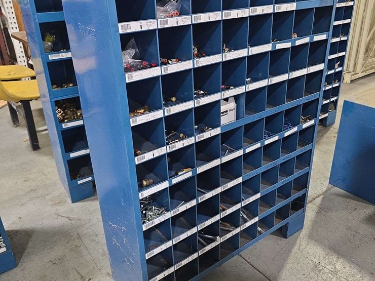 large-organizer-full-of-hardware,-35''-x-46''-tall,-72-slots,-concrete-screws,-air-fittings-image-1