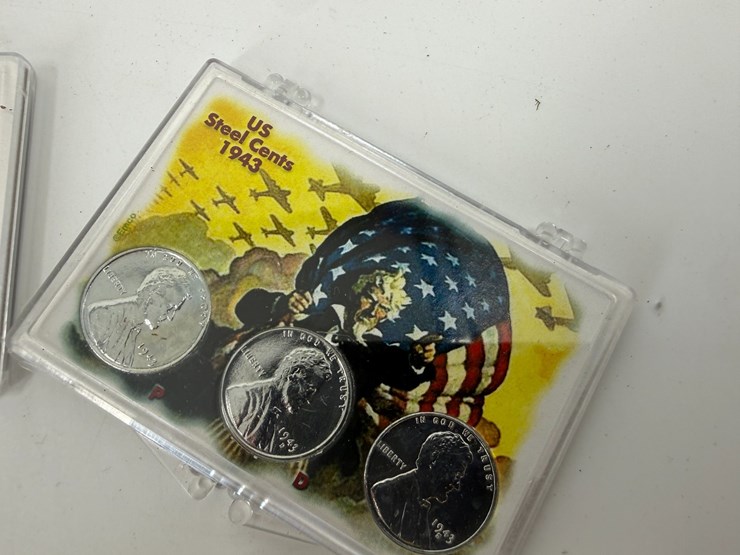 #40053-•-7-sets-of-usa-p,d,s-steel-replated-pennies-image-6