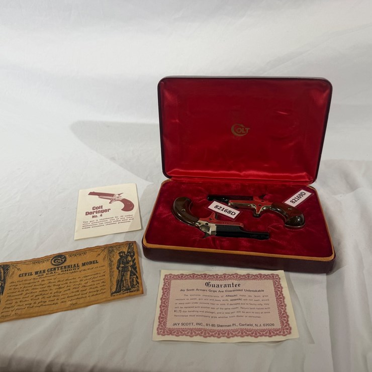 #22 • DERRINGER NO. 4 PISTOL SET