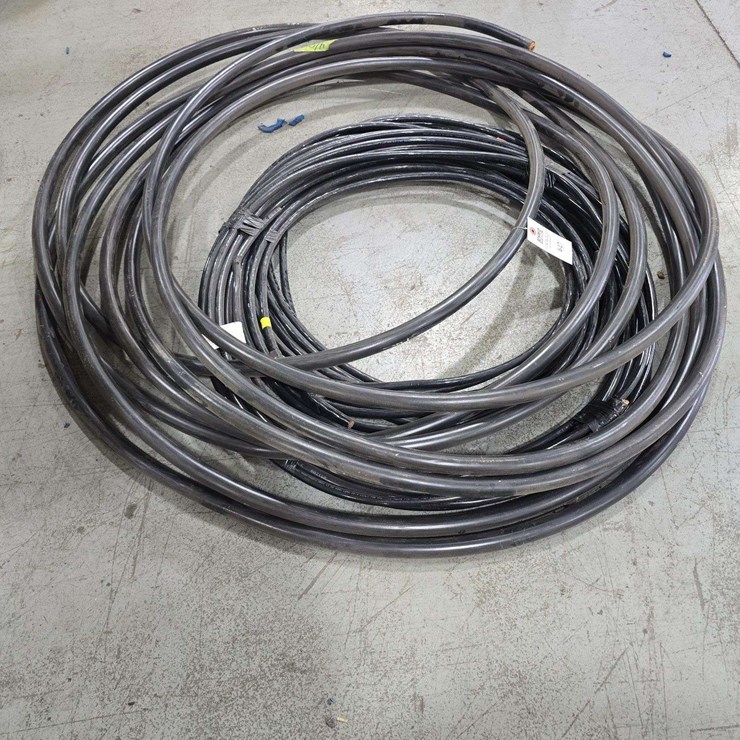 Partial Rolls of Large 4/0 Wire, heavy, 50ft of another roll copper wire, Hd