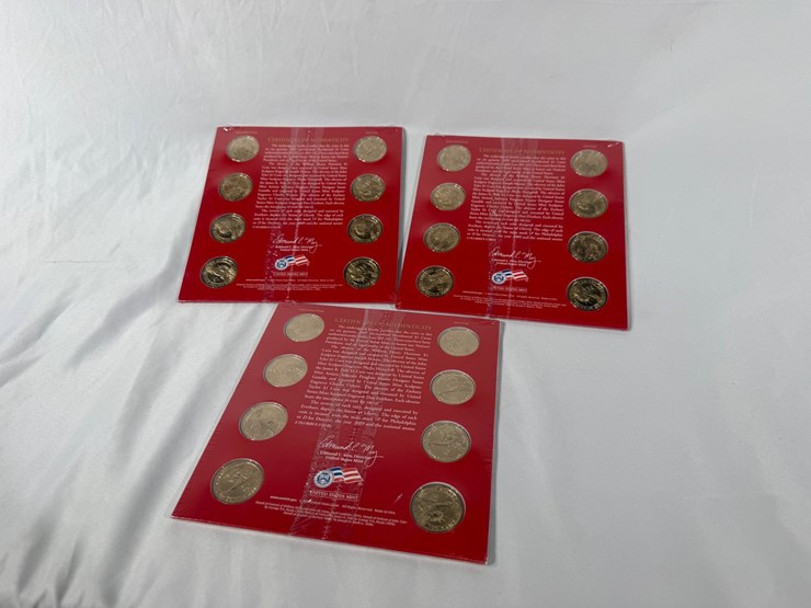 #40212-•-(3)-2009-presidential-one-dollar-uncirculated-coin-set-image-3