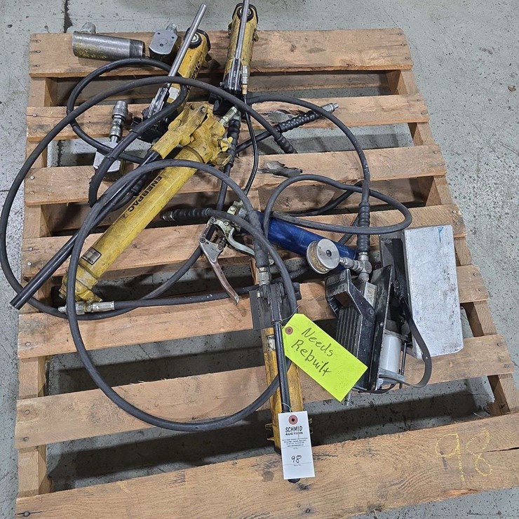 Enerpac Porta Powers and Grease Gun