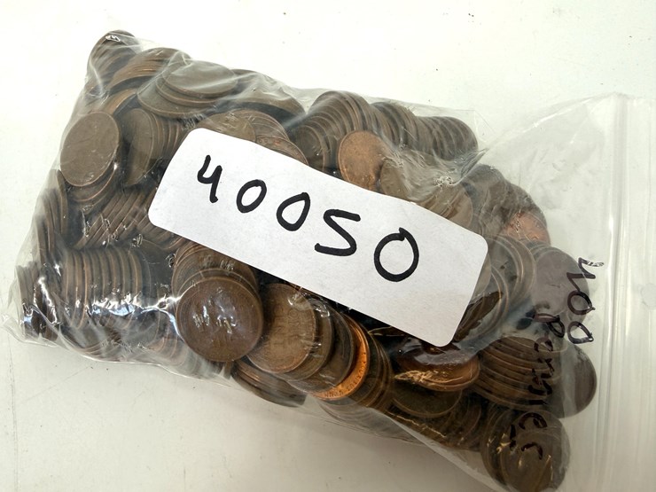 #40050-•-400-wheat-pennies,-mix-dates-image-1