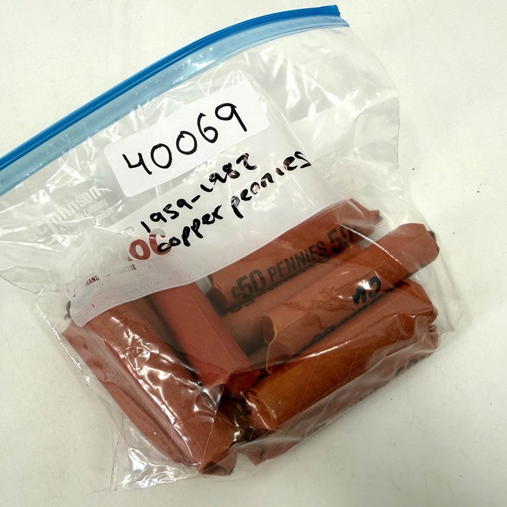 #40069 • 1959-1982 COPPER PENNIES