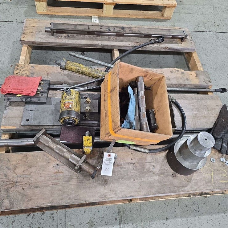 Enerpac Porta Power misc parts and steel
