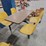 4-seater-wooden-bench-break-table,-44''-wide-image-2