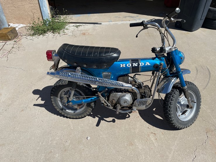 #1058-•-1970-honda-trail-70-(no-title)-(located-in-elephant-butte,-nm)-image-1