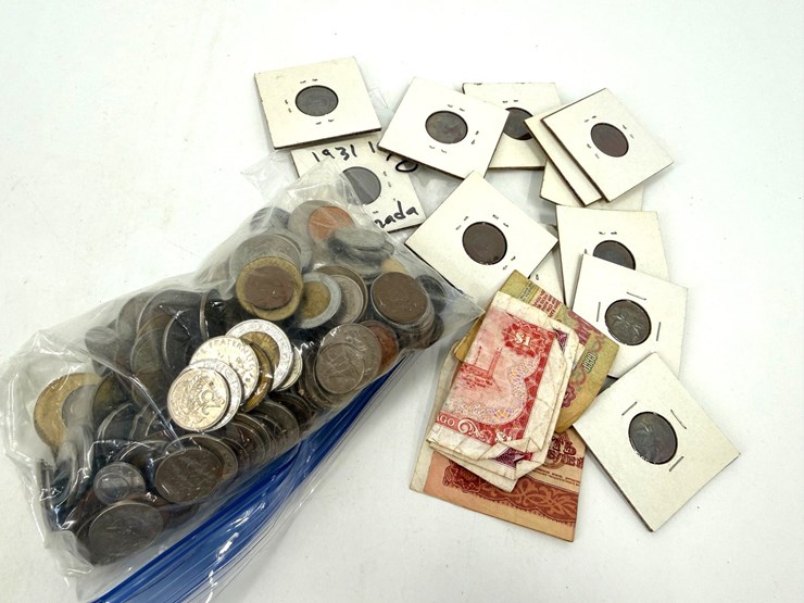 #40052-•-canada-and-foreign-coins-image-1