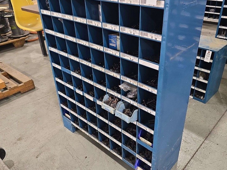 large-organizer-full-of-hardware,-35''-x-46''-tall,-72-slots,-flat-socket-screws,-cap-screws,-and-bolts-image-1