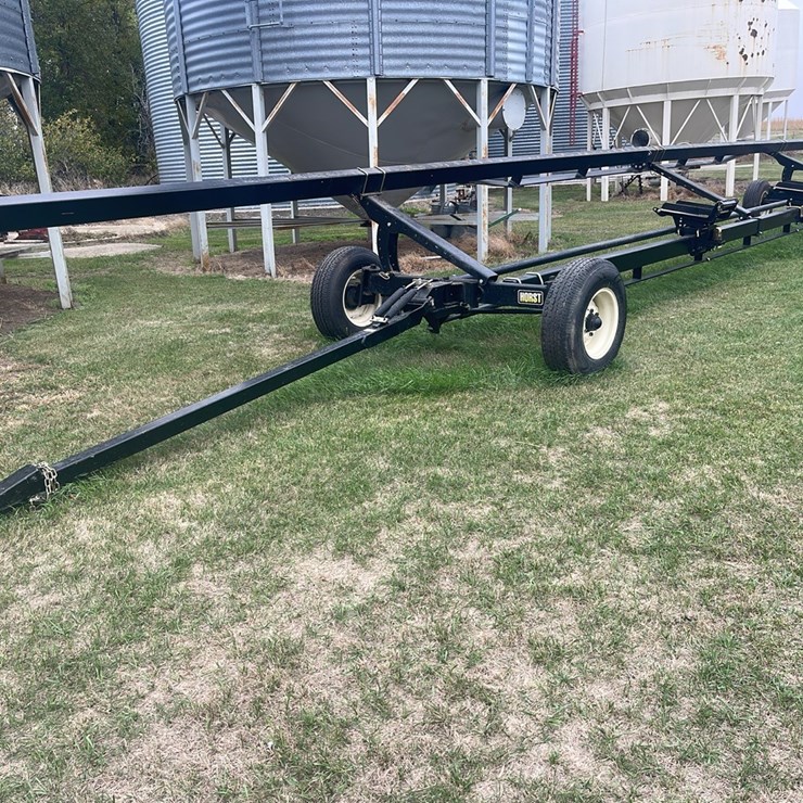 Horst 4 Wheel Steer Header Trailer