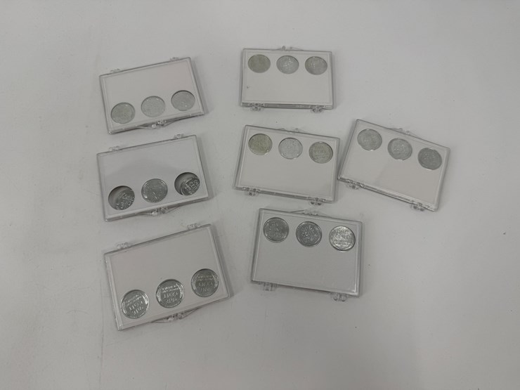 #40053-•-7-sets-of-usa-p,d,s-steel-replated-pennies-image-8