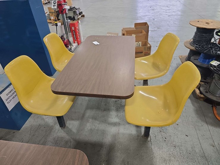 4-seater-wooden-bench-break-table,-44''-wide-image-1