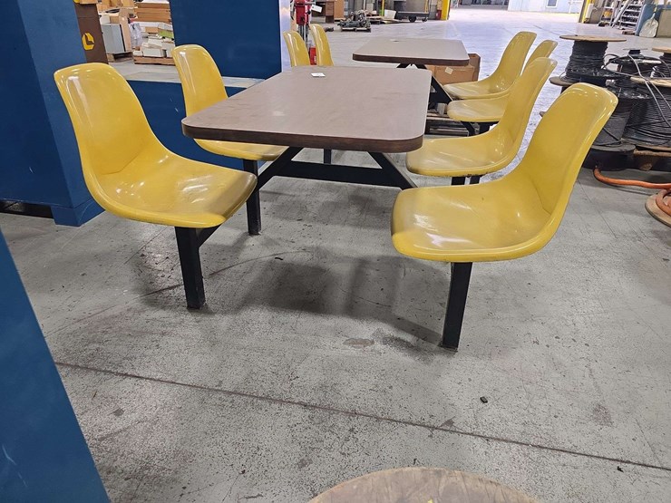 4-seater-wooden-bench-break-table,-44''-wide-image-2