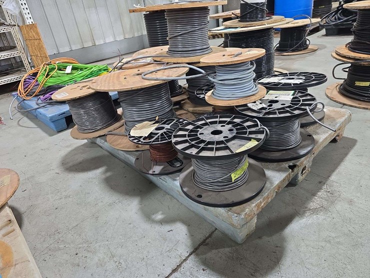 pallet-of-smaller-residential-wire-and-cable,-24awg,-20awg,-and-22awg-image-1