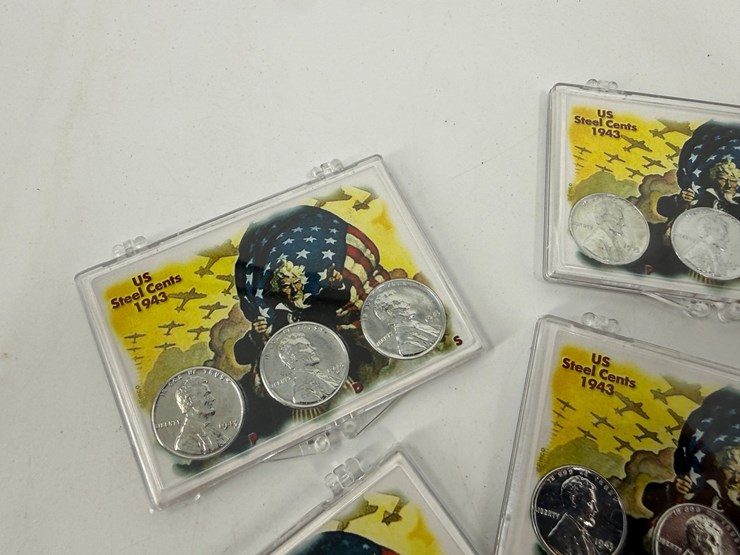 #40053-•-7-sets-of-usa-p,d,s-steel-replated-pennies-image-7