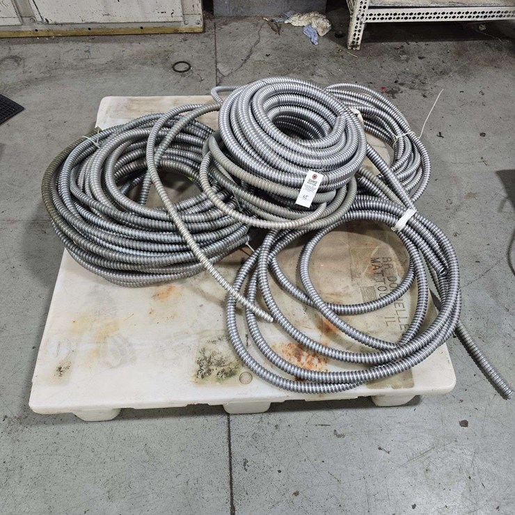 Pallet of Conduit, 1'' aluminum flexible