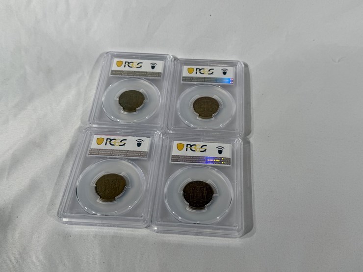 #40221-•-(4)-ground-zero-jamaican-1/2-pennies-graded-image-7