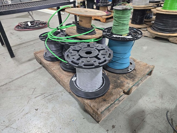 pallet-of-smaller-residential-wire-and-cable,-and-misc-image-1