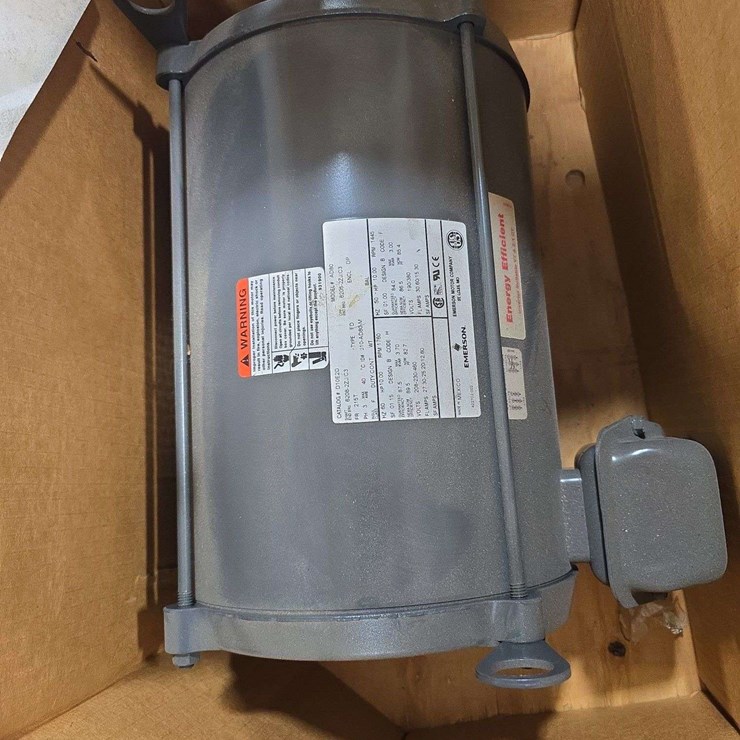Emerson 10hp 3phase New Electric Motor,