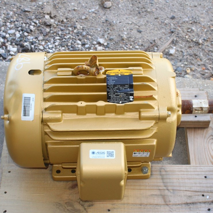 #1010 • Baldor Reliancer SuperE Motor - 3 Phase Electric Motor