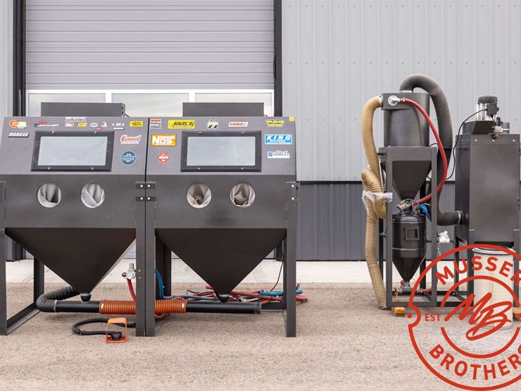 raptor-blast-rb3436-tandem-blast-cabinet-with-rb900-dust-collector-image-1