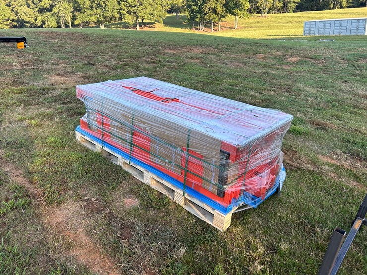 #129-•-40ft-heavy-duty-metal-shelves--6-sets-image-1