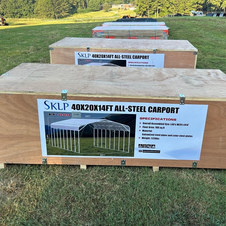 #131 • 20ft x 40ft x 14ft Steel Carport
