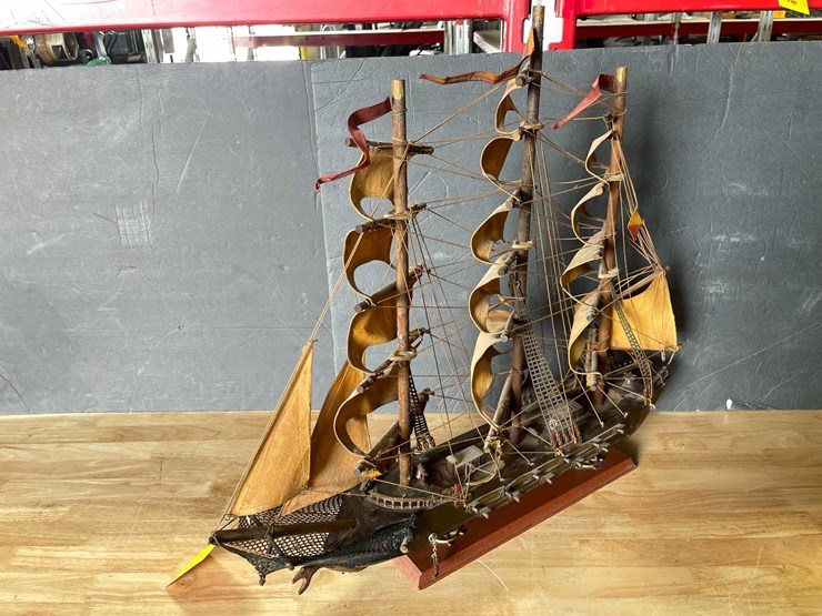 #1004-•-antique-fragata-espanola-ana-1780-wooden-ship-(t5)-image-6