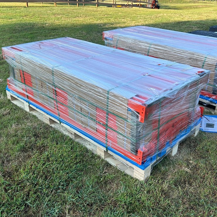 #147 • 40ft Heavy Duty Metal Shelves- 6 sets