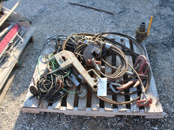 #1045-•-5/8"-x-23.6'-stringing-cable,-1/2"-stringing-cable-and-bonding-cables-image-1
