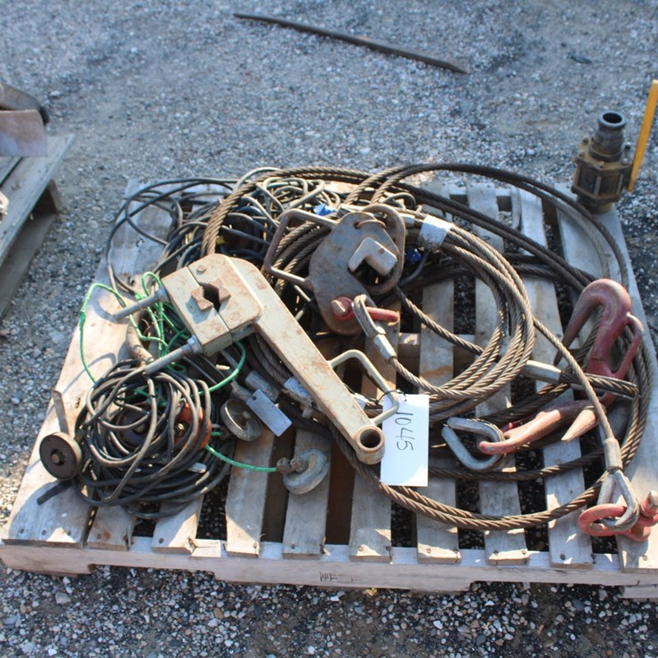 #1045 • 5/8" x 23.6' Stringing Cable, 1/2" Stringing Cable and Bonding Cables