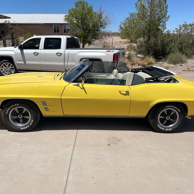#1051 • 1969 Firebird Convertible (Has NM Title) (Located In Elephant Butte, NM)