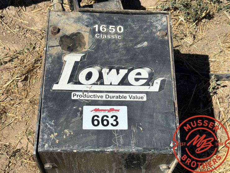 lowe-1650-classic-skid-steer-post-hole-digger,-9"-auger-image-3