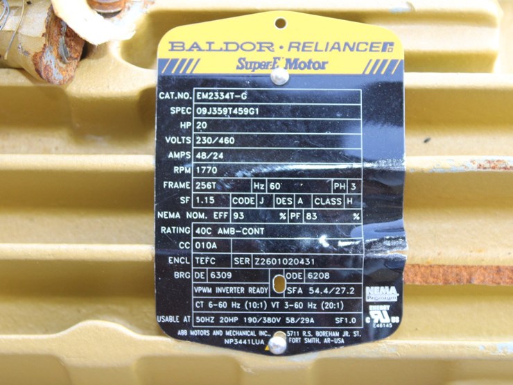#1010-•-baldor-reliancer-supere-motor---3-phase-electric-motor-image-3