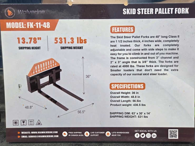 #2229-•-(edmore)wolverine-48"-pallet-forks-image-5