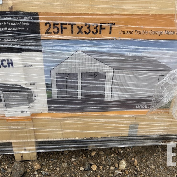 2026 SDLANCH DOUBLE GARAGE METAL SHED #1