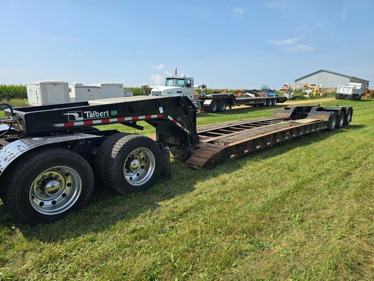 #2011-•-2005-talbert-t40w-555a-hr6-1-t1-hydraulic-detatch-image-1