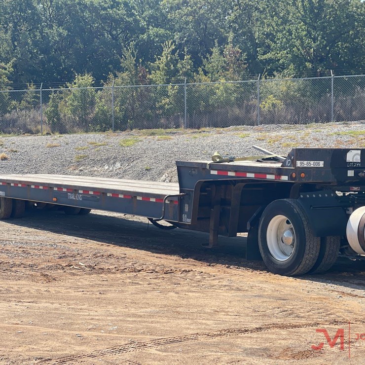 2000 TRAIL KING TK70SA-482 SLIDING AXLE TRAILER