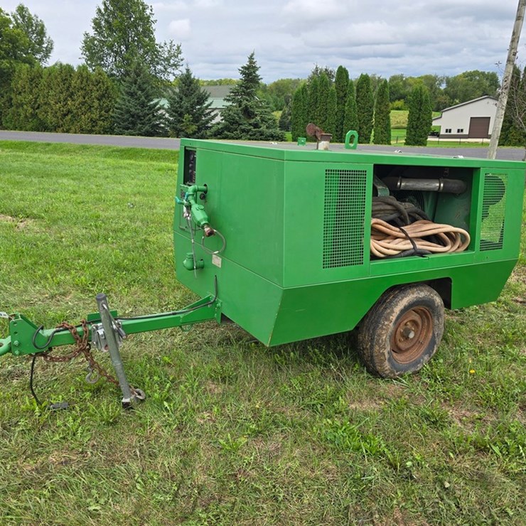 #2042 • Sulair 185 DPO Towable Air Compressor