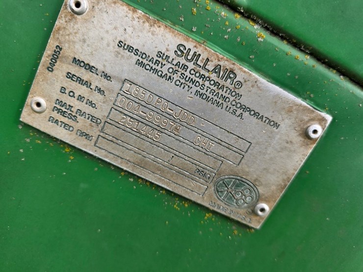 #2042-•-sulair-185-dpo-towable-air-compressor-image-20