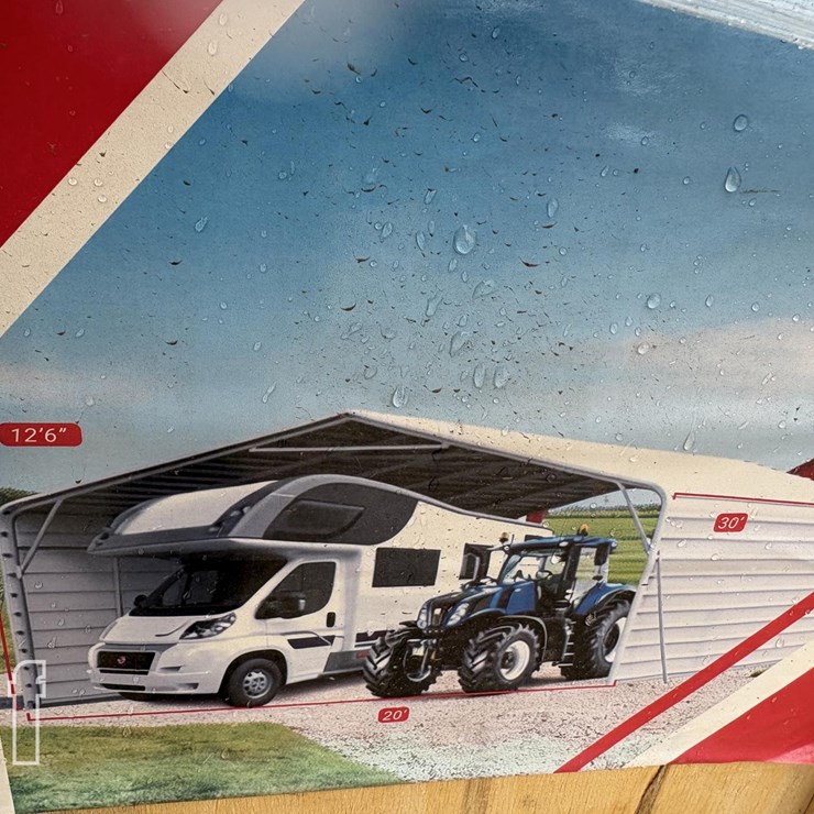 2026 SDLANCH ADLC2030FT ALL STEEL CARPORT #2