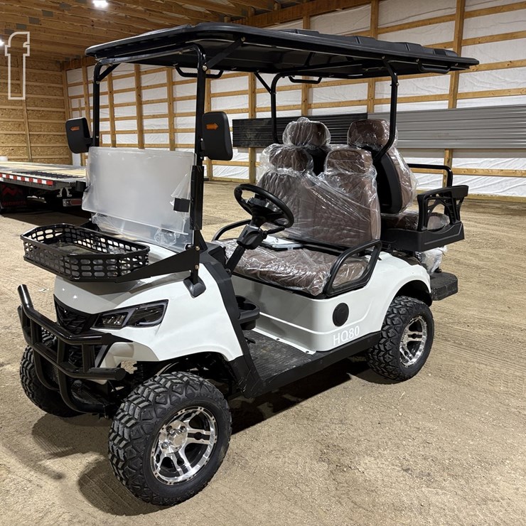 2026 HQ80 GOLF CART #2 (WHITE) 10096