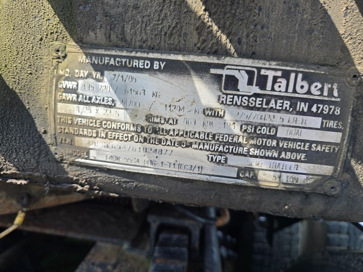 #2011-•-2005-talbert-t40w-555a-hr6-1-t1-hydraulic-detatch-image-29