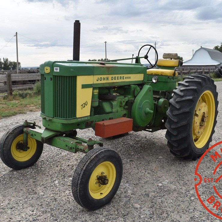 1957 John Deere 720 Diesel Tractor