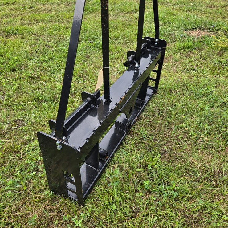 #2241 • (Edmore)multifunction pallet fork frame 152 lbs with backrest