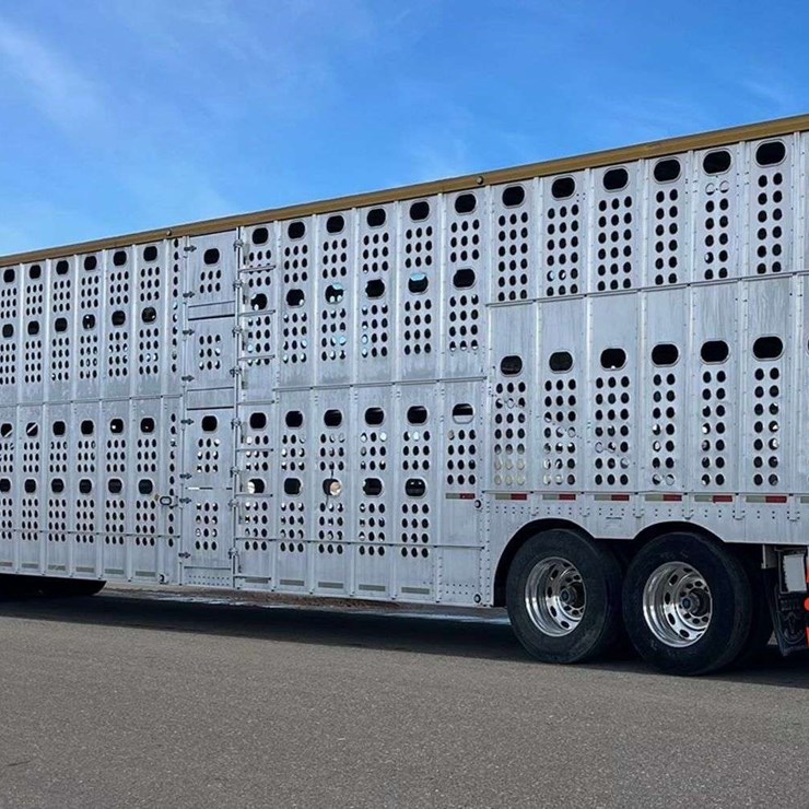 2003 Merritt Cattle Trailer - 53'